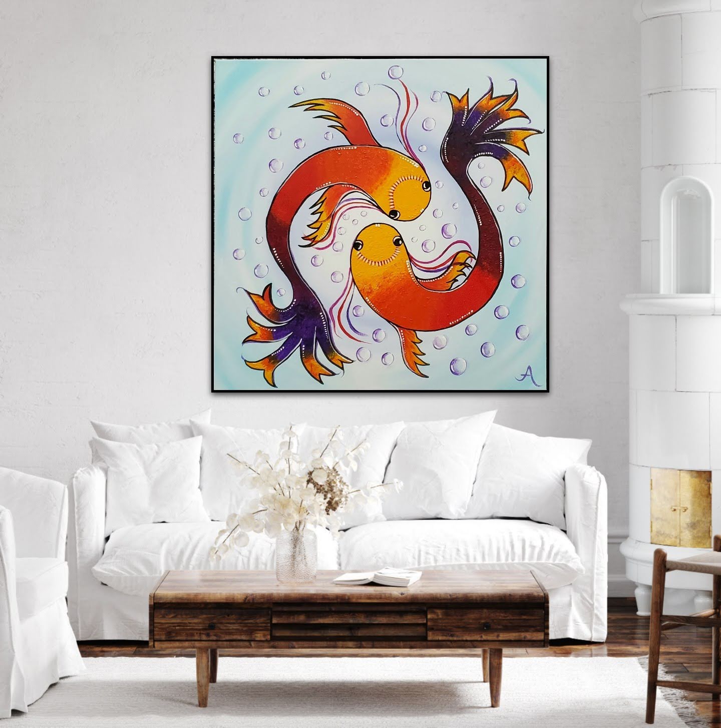 Enchanting Fish Painting