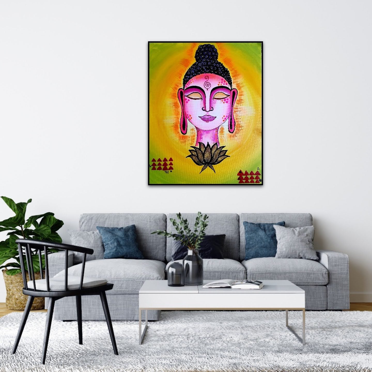 Abstract Buddha