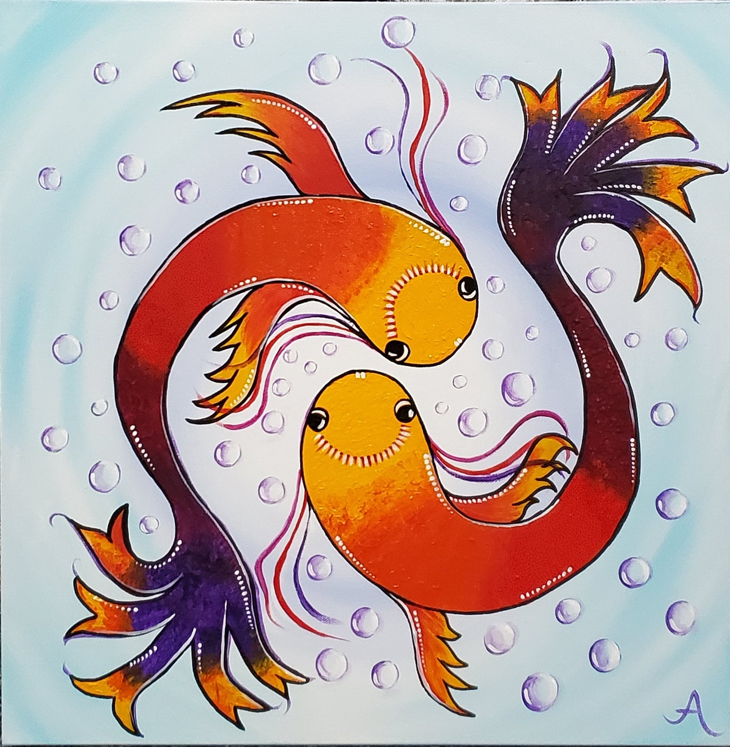 Enchanting Fish Painting