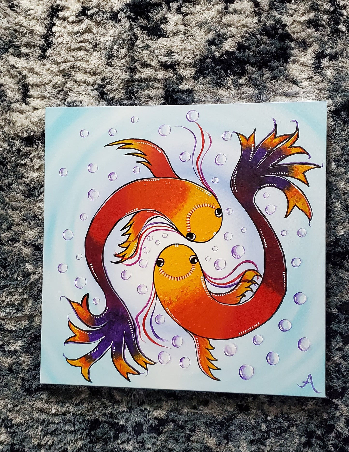 Enchanting Fish Painting