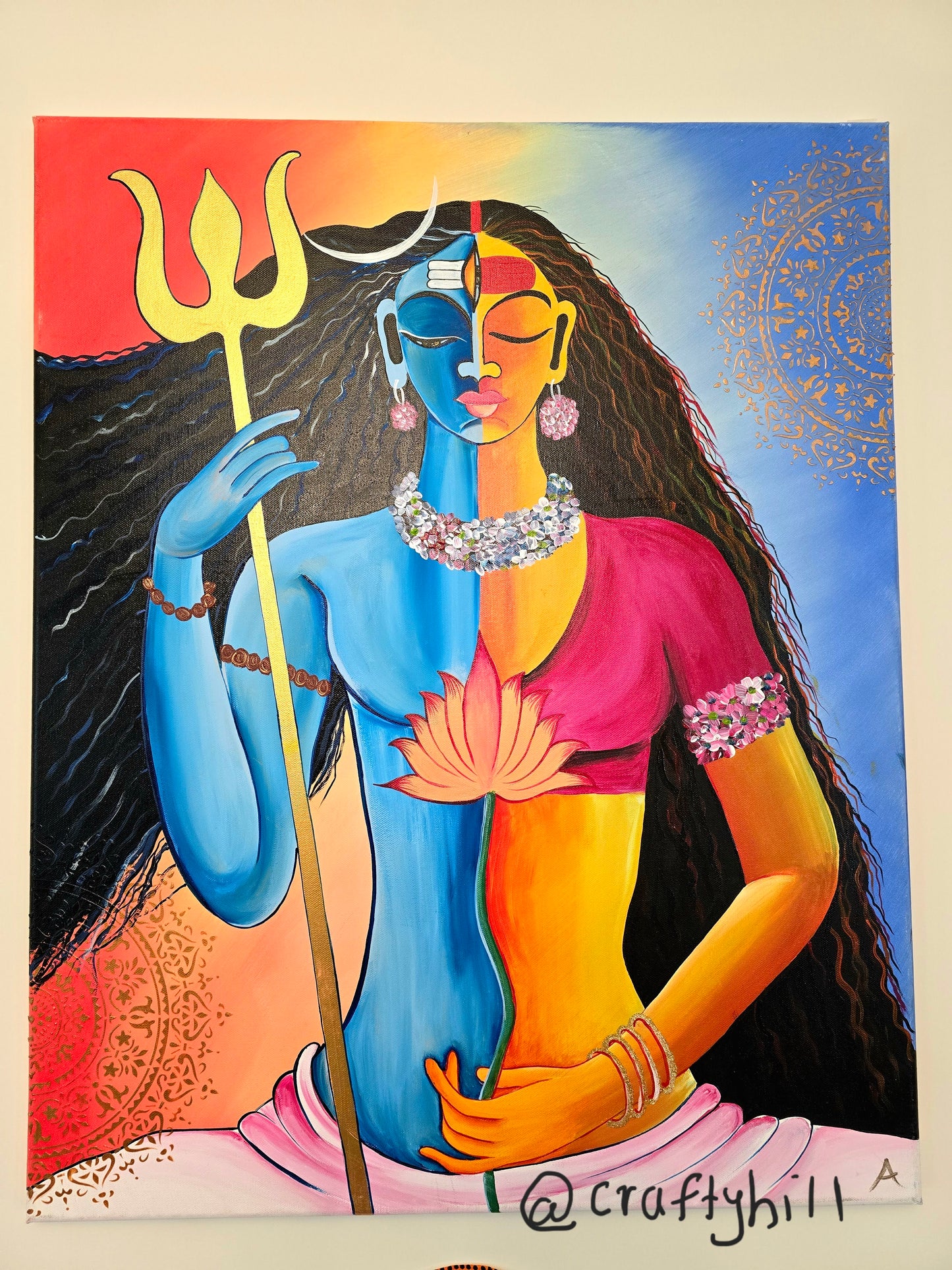 Ardhanarishvara (अर्धनारीश्वर)