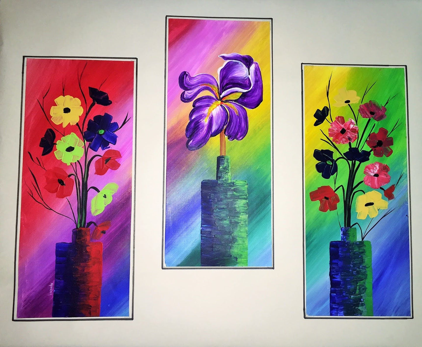 Set of Flowers