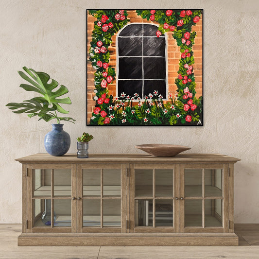 Flowers by Window